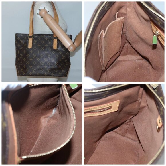 LOUIS VUITTON Monogram Cabas Piano Tote Bag - Picture 15 of 15